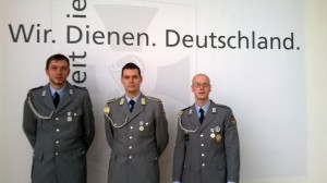 Drei stolze Orgelpfeifen Hier ist der Name Programm